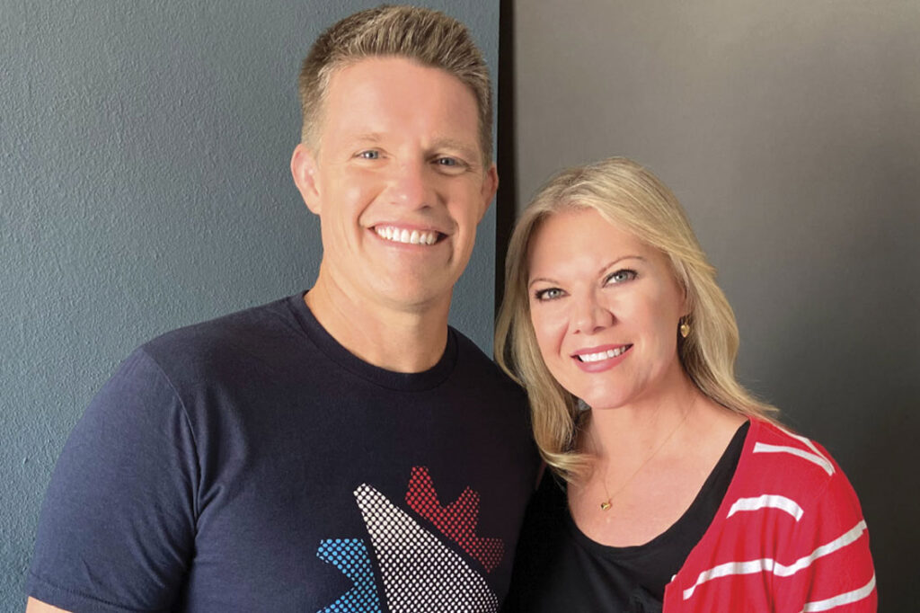 Kerrie Lee Brown and Russell Brunson