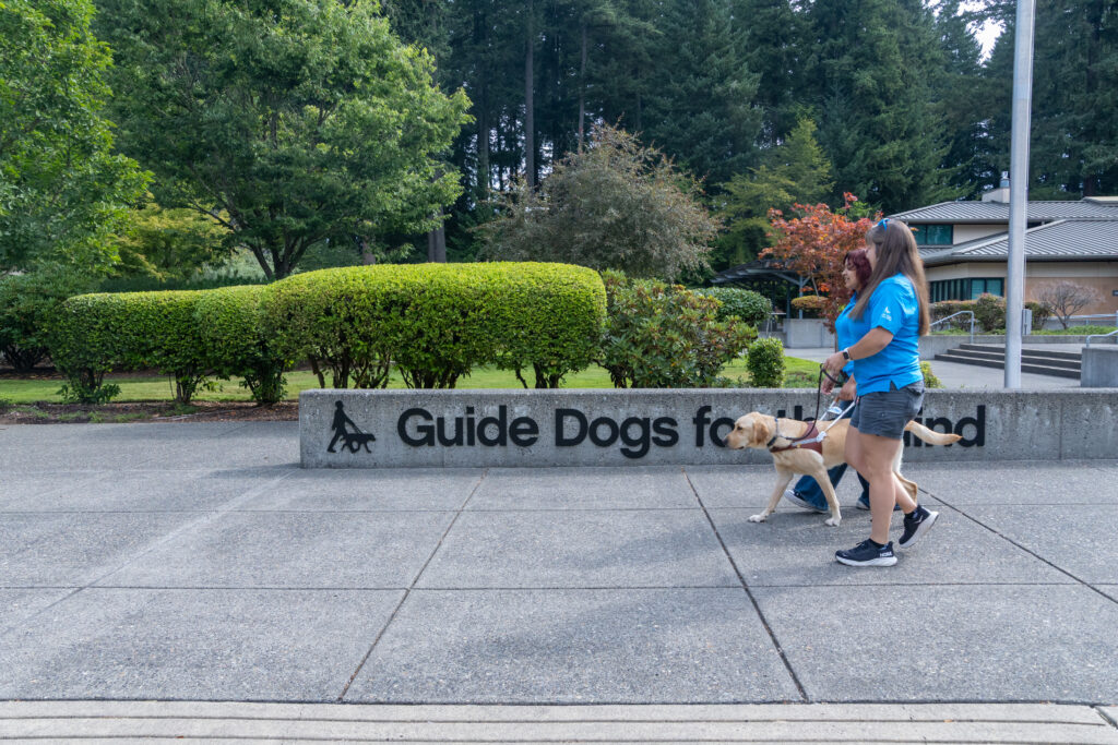 Melina Mendoza Guide Dog Walk 1_Photo by Guide Dogs for the Blind