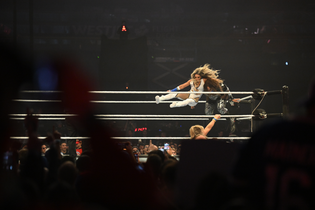 WWE wrestler Trish Stratus.